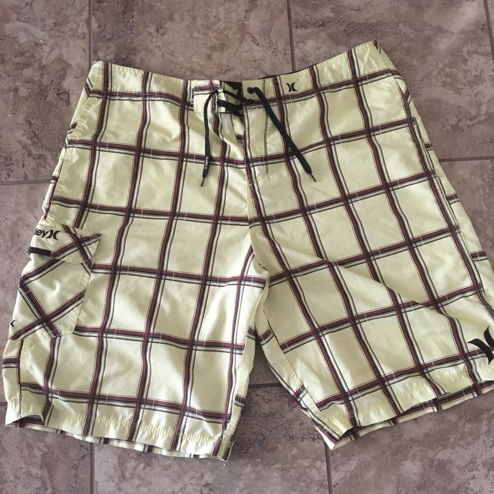 Hurley board shorts.  Size 38
